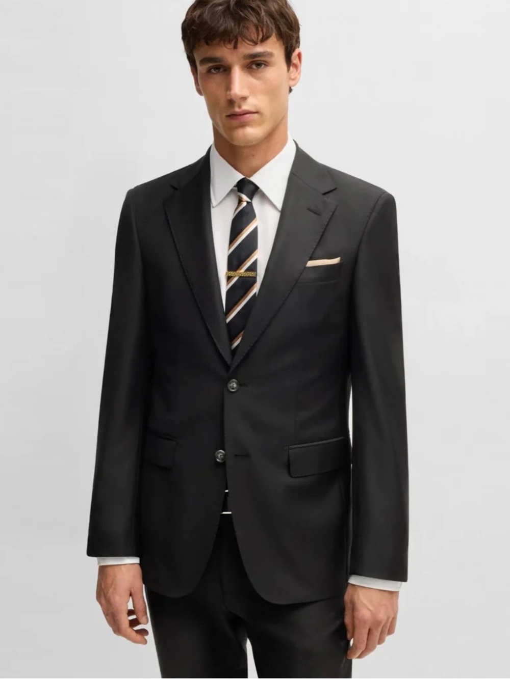 Hugo Boss Luxury Choice Loro Piana Blazer 36R T-Jarrod LC Italian Super 150 Wool